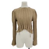 裾リボンクロップドニット 10代 20代 | Dewlily | 詳細画像13 