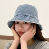 デニム風つば広バケットハット 10代 20代 | Dewlily | 詳細画像3