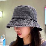 デニム風つば広バケットハット 10代 20代 | Dewlily | 詳細画像4