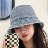 デニム風つば広バケットハット 10代 20代 | Dewlily | 詳細画像7