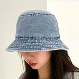 デニム風つば広バケットハット 10代 20代 | Dewlily | 詳細画像8