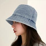 デニム風つば広バケットハット 10代 20代 | Dewlily | 詳細画像9