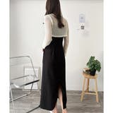 メッシュ編みクロップドニット レディース ニット | Dewlily | 詳細画像10 