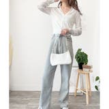 Vネックシースルーカーディガン レディース 韓国 | Dewlily | 詳細画像13 