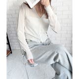 Vネックシースルーカーディガン レディース 韓国 | Dewlily | 詳細画像16 