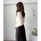 レーススリーブニット レディース ニット | Dewlily | 詳細画像15 