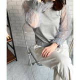 レーススリーブニット レディース ニット | Dewlily | 詳細画像21 