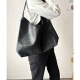 編み込み風トートバッグ レディース 軽量 | Dewlily | 詳細画像3 