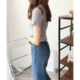 スキッパー半袖ポロニット レディース 韓国 | Dewlily | 詳細画像19 