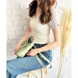 スキッパー半袖ポロニット レディース 韓国 | Dewlily | 詳細画像4 