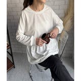 ホワイト | ドッキングプルオーバー レディース トップス | Dewlily