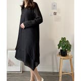 長袖Aラインワンピース レディース ワンピース | Dewlily | 詳細画像11 