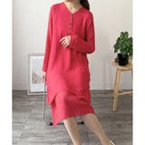 長袖Aラインワンピース レディース ワンピース | Dewlily | 詳細画像16 