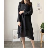 長袖Aラインワンピース レディース ワンピース | Dewlily | 詳細画像2 