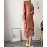 長袖Aラインワンピース レディース ワンピース | Dewlily | 詳細画像9 