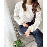 ボリューム袖カットソー レディース 韓国 | Dewlily | 詳細画像2 