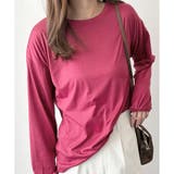 レッド | ボリューム袖カットソー レディース 韓国 | Dewlily