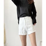 デニム風ショートパンツ レディース 韓国 | Dewlily | 詳細画像13 