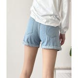 デニム風ショートパンツ レディース 韓国 | Dewlily | 詳細画像18 