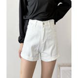 デニム風ショートパンツ レディース 韓国 | Dewlily | 詳細画像7 