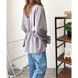 Vネックギャザーブラウス レディース 韓国 | Dewlily | 詳細画像15 