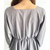 Vネックギャザーブラウス レディース 韓国 | Dewlily | 詳細画像30 