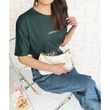 フロントロゴ半袖Tシャツ 夏トップス 半袖 | Dewlily | 詳細画像25 