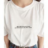 フロントロゴ半袖Tシャツ 夏トップス 半袖 | Dewlily | 詳細画像30 