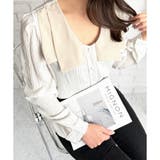 シワ加工セーラーカラーブラウス ブラウス 軽やか | Dewlily | 詳細画像8 