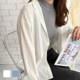 エアリーオーバーシャツ シャツ ラフ | Dewlily | 詳細画像1 