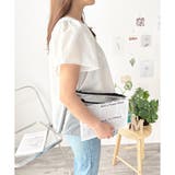 フレア半袖ギャザーブラウス レディース ふんわりシルエット | Dewlily | 詳細画像10 