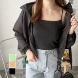 ショート丈ドロストブルゾン ライトアウター ジャケット | Dewlily | 詳細画像1 