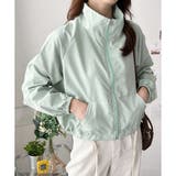 ショート丈ドロストブルゾン ライトアウター ジャケット | Dewlily | 詳細画像19 