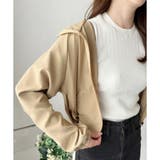 ショート丈ドロストブルゾン ライトアウター ジャケット | Dewlily | 詳細画像3 