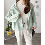 ショート丈ドロストブルゾン ライトアウター ジャケット | Dewlily | 詳細画像7 