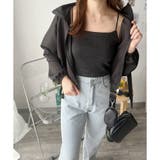 ショート丈ドロストブルゾン ライトアウター ジャケット | Dewlily | 詳細画像9 