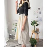 フリルオフショルダーワンピース レディース ロング丈 | Dewlily | 詳細画像18 