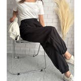 カーゴ風ジョガーパンツ レディース 無地 | Dewlily | 詳細画像18 