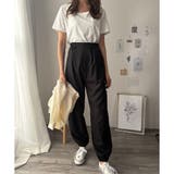 カーゴ風ジョガーパンツ レディース 無地 | Dewlily | 詳細画像19 