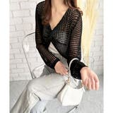 透かし編みねじりショートトップス 韓国 ファッション | Dewlily | 詳細画像19 