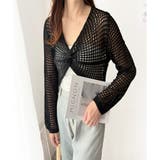 透かし編みねじりショートトップス 韓国 ファッション | Dewlily | 詳細画像22 