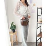 透かし編みねじりショートトップス 韓国 ファッション | Dewlily | 詳細画像23 