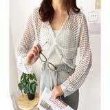 透かし編みねじりショートトップス 韓国 ファッション | Dewlily | 詳細画像9 