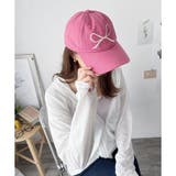 リボン刺繍キャップ レディース ベースボールキャップ | Dewlily | 詳細画像21