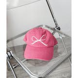 リボン刺繍キャップ レディース ベースボールキャップ | Dewlily | 詳細画像22