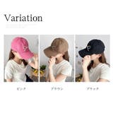 リボン刺繍キャップ レディース ベースボールキャップ | Dewlily | 詳細画像5