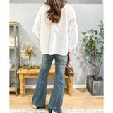 リラックスパフスリーブブラウス 体型カバー 長袖 | Dewlily | 詳細画像14 