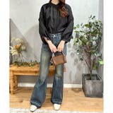 リラックスパフスリーブブラウス 体型カバー 長袖 | Dewlily | 詳細画像23 