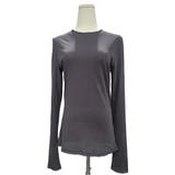 ナチュラルフィット長袖カットソー 体型カバー 無地 | Dewlily | 詳細画像30 