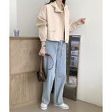 ショート丈ドロストフードジャケット マウンテンパーカー 体型カバー | Dewlily | 詳細画像16 